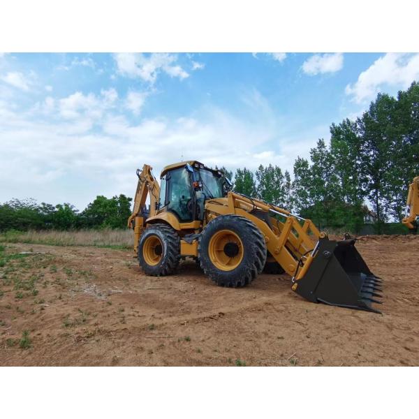 Backhoe Loader Shanmon 388H 4x4 2500kg Excavator Loader Retroexcavadora for Operation