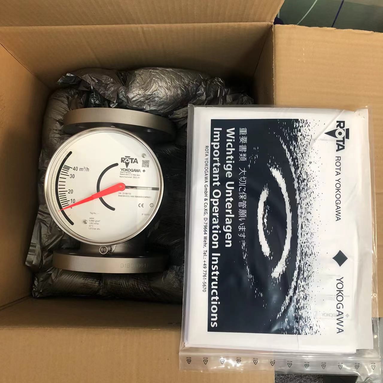 Variable Area Metal Short Stroke Rotameter Stainless Steel Material RAMC
