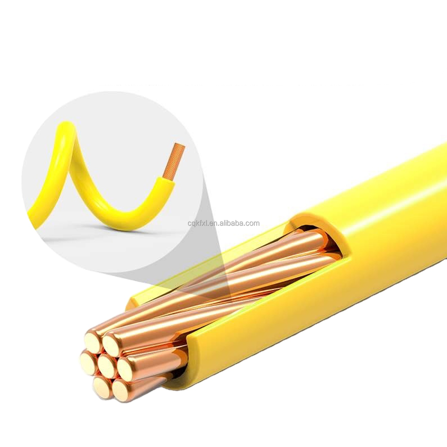 Solid Stranded Copper Electric Wire Cable Low Voltage Earth Wire Cable For Building