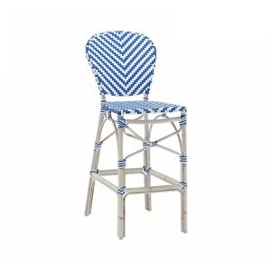 SGS Rattan Wicker Bar Stools