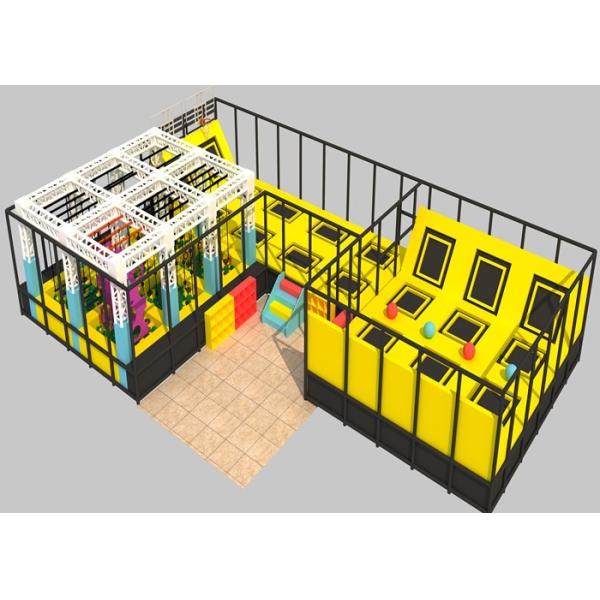 Jumping Zone Themed Outdoor Trampoline Playground Park Skypods