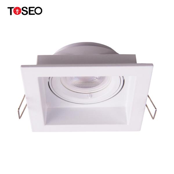 Living Room Square Recessed LED Downlights 100mm 50 Watt