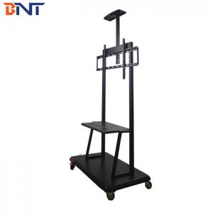 Quality 210cm Adjustable Cart Mobile TV Stand With Wheels wholesale