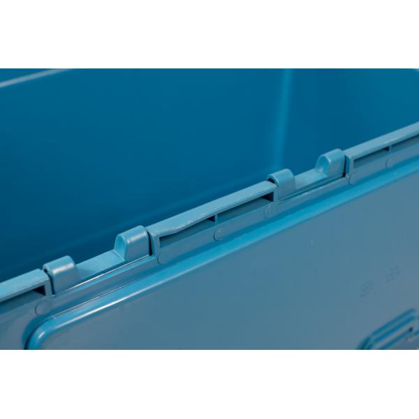 Good quality plastic stackable and racked storage boxes and bins
