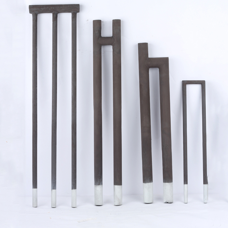 1500C Max Service Temp High Purity SiC Customized Size Silicon Carbide Heater SIC Heating Element