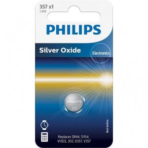 China PHILIPS 357 377 389 386 Alkaline Button Cell Silver Oxide For Electronic Devices on sale