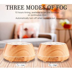 400ml Aroma Essential Oil Diffuser With Bluetooth Speaker