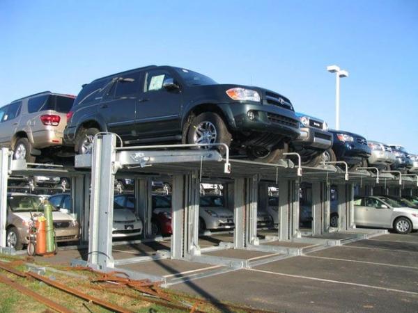 Bolted / Embedded Hydraulic Car Parking System With Safety Limit Switch /
