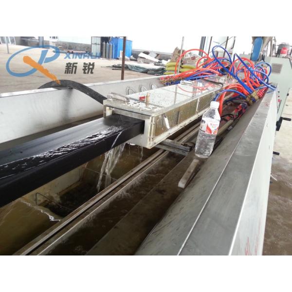 CE 380V Waterproof WPC Decking Plastic Profile Machine
