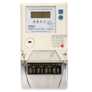 Quality Waterproof Prepayment 3 phase power meter , digital electric energy meter wholesale