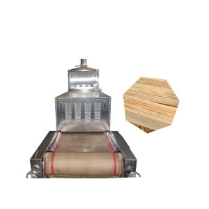 Quality Industrial Tunnel Microwave Drying Sterilization Machine Electrical Cabinets SS Material wholesale