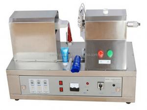 China Semi Automatic Tube Sealing Machine For Toothpaste Ointment Cream Tube on sale