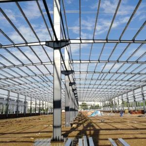 Quality Easy Assembled Large Span Steel Structure Building Prefab Metal Warehouse wholesale