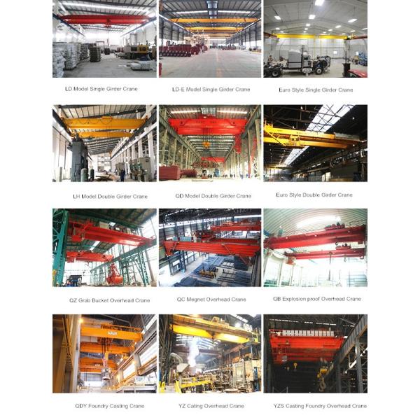YUANTAI Design and supply cheap cost New Type E.O.T. Double Girder Overhead Crane