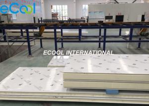 Quality PU Colored Steel Thermal Insulation Polyurethane Board Size Customized For Cold Room wholesale