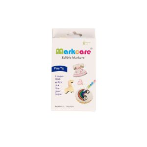 China Bulk Food Coloring Edible Marker Pen For Cake Decorating Double Nibs on sale