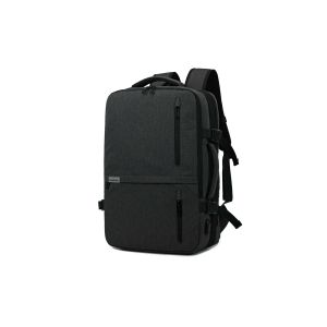 Quality Black Business Men'S Executive Backpack With Zipper Closure wholesale