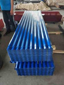 China ASTM CGCC Pre Painted Corrugated Roofing Sheet 24 Gauge Corrugated Metal Roofing on sale
