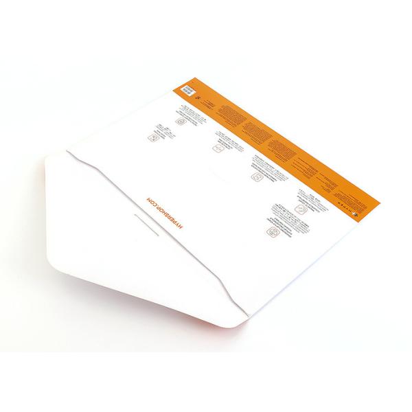 Customized Foldable Packaging Box Envelope Style Laptop Sleeve 0.46mm