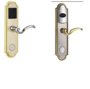 China Zinc Alloy Electronic Hotel Locks  B Range Lock Cylinder With Inner Curve Handle on sale