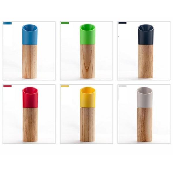 Manual Coarse Sea Salt Grinder Creative Wooden Pepper Powder Grinder