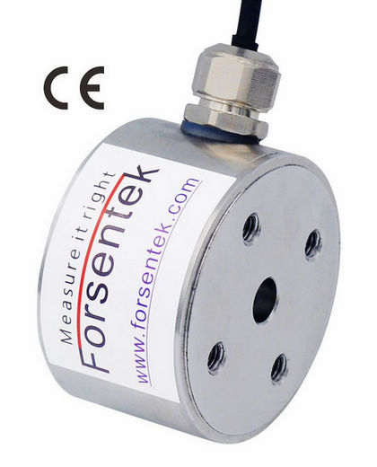 flange type compression force sensor 20kN 10kN 5kN 2kN 1kN 500N