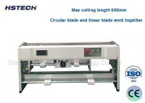 China Light Curtain Induction PCB Depaneling Machine 600mm Cuttling Length CAB Blade Moving PCB Separator on sale