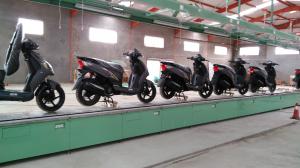Quality High Efficiency Motorbike / Motorcycle Assembly Line Production System Spray Paint Booth wholesale