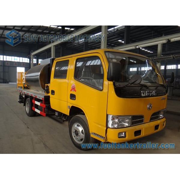 Furuika 2 Axles 4000 L Bitumen container semi trailer Dongfeng Chassis