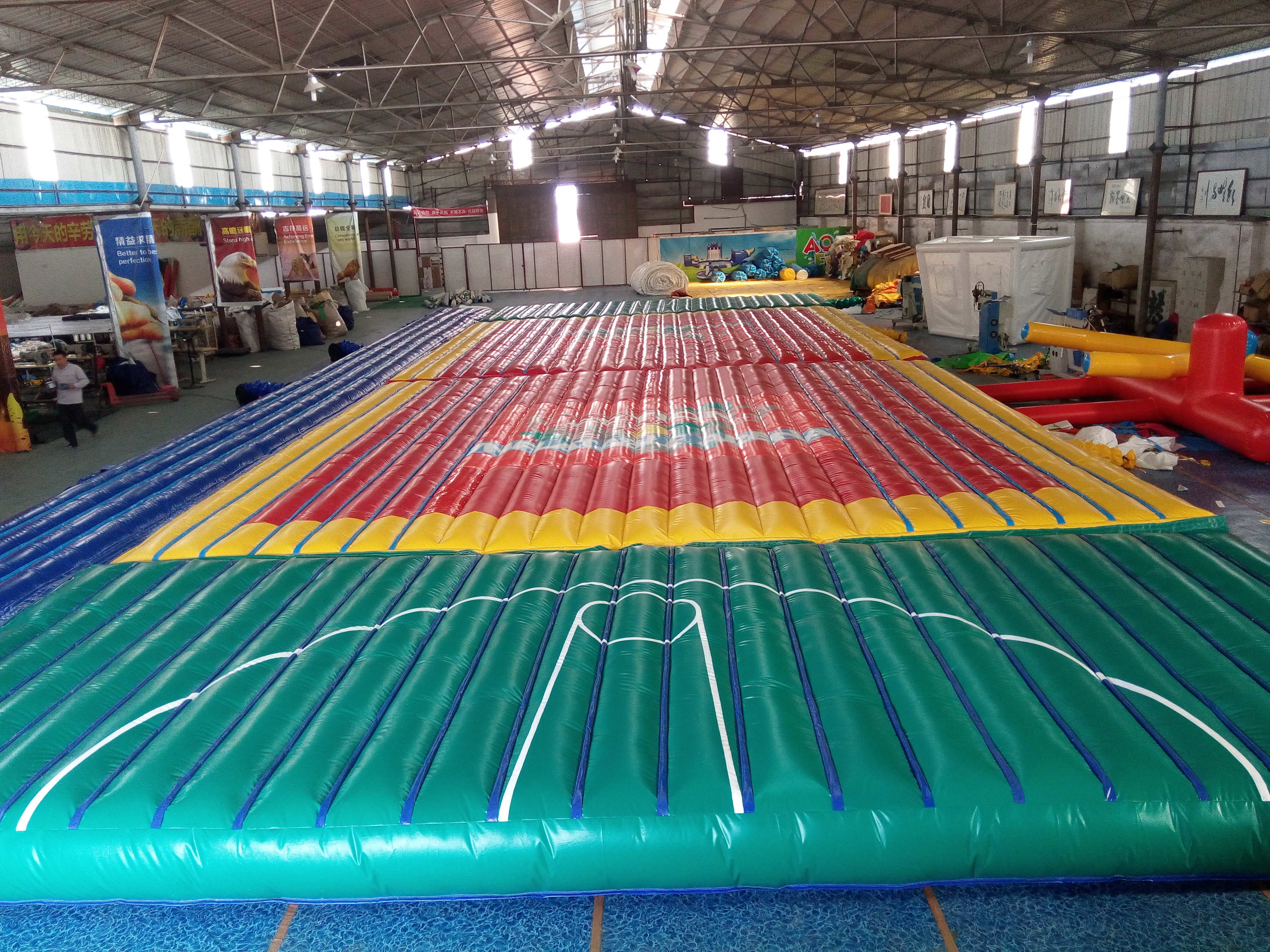 Quality Waterproof Inflatable Air Track Bouncer Jump Tumble Mattress wholesale