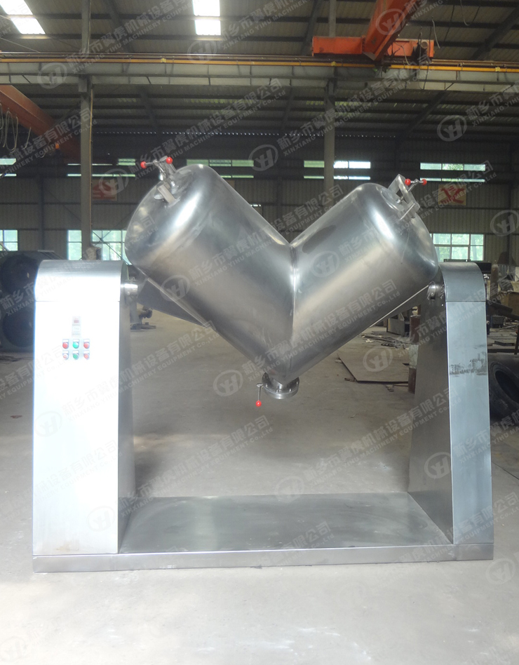 V Type Pharmaceutic Mixer / Powder Mixer V Blender 50-5000 L Max Loading Capacity
