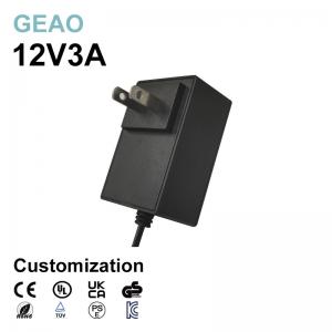 China Electric 12V 3A Power Supply Adapter Lightweight 36W Wall Power Adaptor ROHS on sale