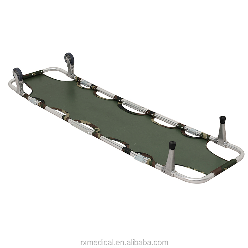 Class I Instrument Classification Aluminum Alloy Camouflage Emergency Transfer Stretcher