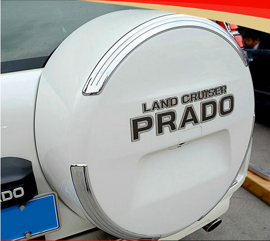 Quality New Toyota Prado Spare Tire Cover For Land Cruiser Prado FJ150 / Spare Parts for Prado FJ150 wholesale