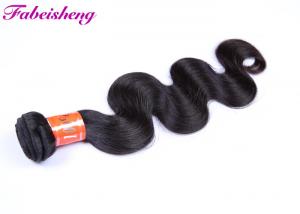 Quality 100% Natural Indian Temple Hair Raw Unprocessed / Black Hair Extensions wholesale