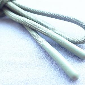 Quality Fashion Polyester 4.5mm Thick Drawstring Cord With Silicone Tips wholesale