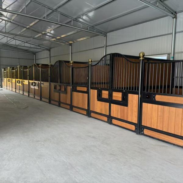 Temporary Horse Stalls Equipped With Modular Design Elements Allowing Quick Assembly Disassembly And Relocation On Farms