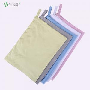China 3 layers microfiber lint esd anti static lint free cleaning cloth on sale