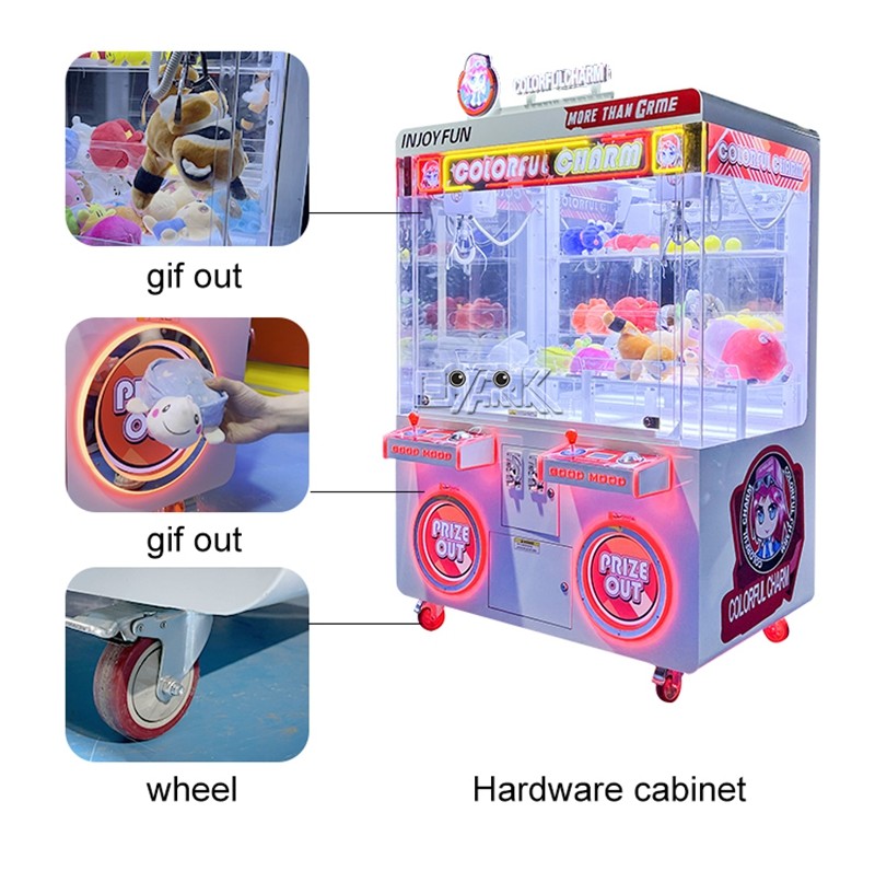 Claw Toy Crane Game Machine Coin Operated Prize Vending Machine