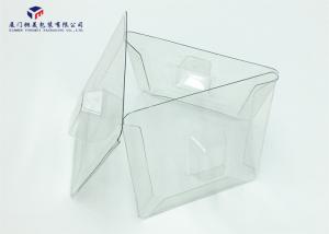 Quality Clear Plastic Gift Boxes Plastic Retail Packaging Box Back Side with Paper Card wholesale