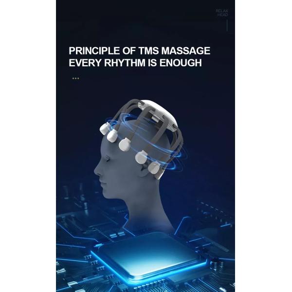 5 Modes Silicone Head Scalp Massager Bluetooth Music Vibration For Relaxation