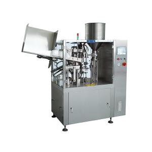 Quality Hair Cream Automatic Tube Filling And Sealing Machine 40pcs/Min PLC Control wholesale