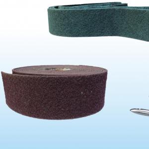China Polished Metal Ware Scouring Pad Belt Acked With Fumigated Wooden Case on sale