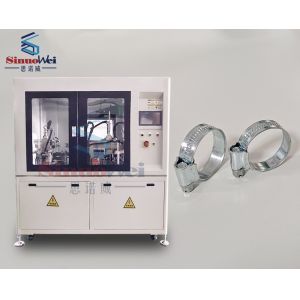 OEM British Style Hose Banding Machine Automatic Hose Clamp Manufacturing