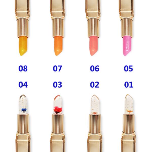 Plant IOS Transparent 2.5g Color Changing Lipstick 8*2cm