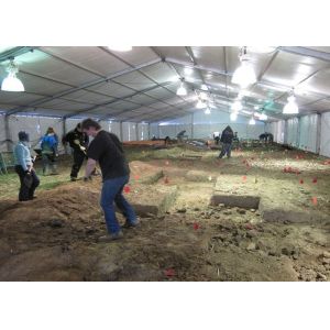 Quality Transparent 15mx50m Storage Warehouse Tent for archaeological wholesale