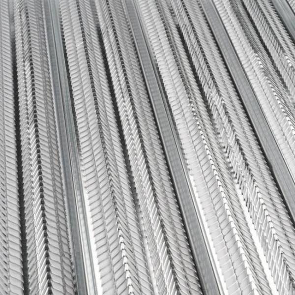 Galvanized High Rib Lath 0.5mm Thickness Zinc Coated Panel Hi Rib Mesh