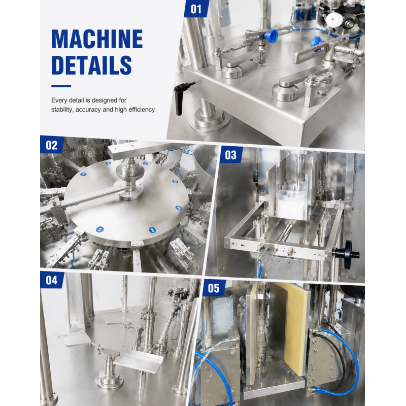 Fully Automatic Multi Head Weigher Rotating Balloon Packing Machine