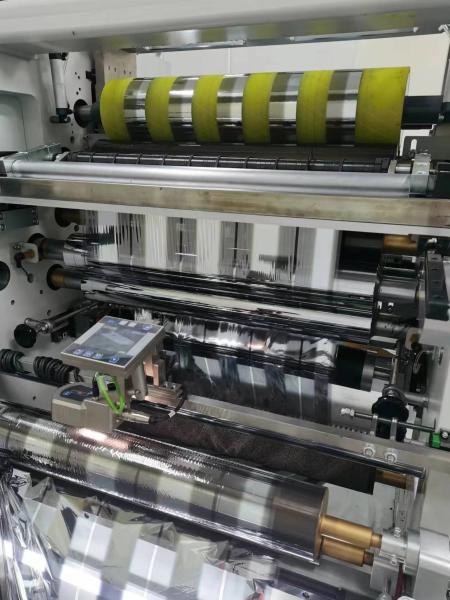 Aluminium Foil Slitting Machine 500mm Film Slitting Machine Winder Rewinder