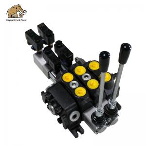 China Sectional 2 Spool Hydraulic Directional Valve Control on sale